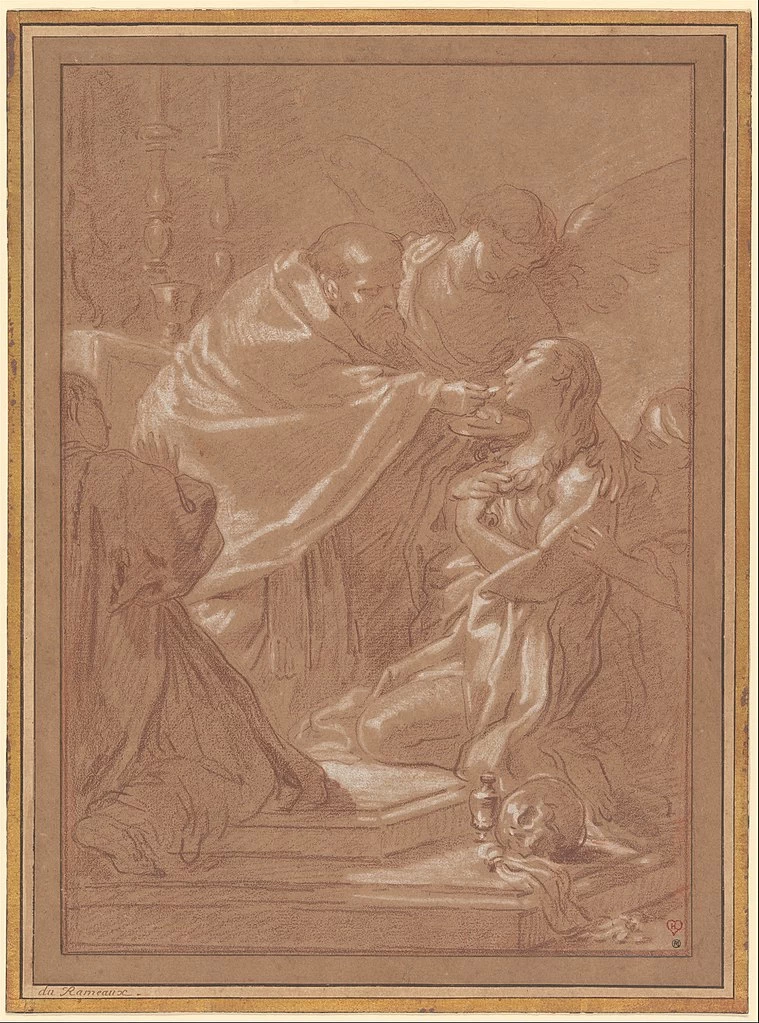 L'ultima Comunione di San Giovanni Battista Maria Maddalena, da Benedetto Luti - Metropolitan Museum of Art, New York